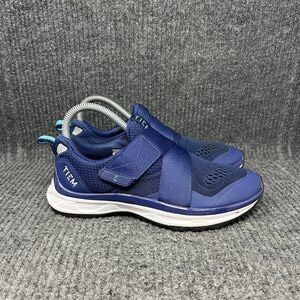 Tiem Slipstream Indoor Cycling Spin Shoes Cleats Blue Women’s 6.5 US